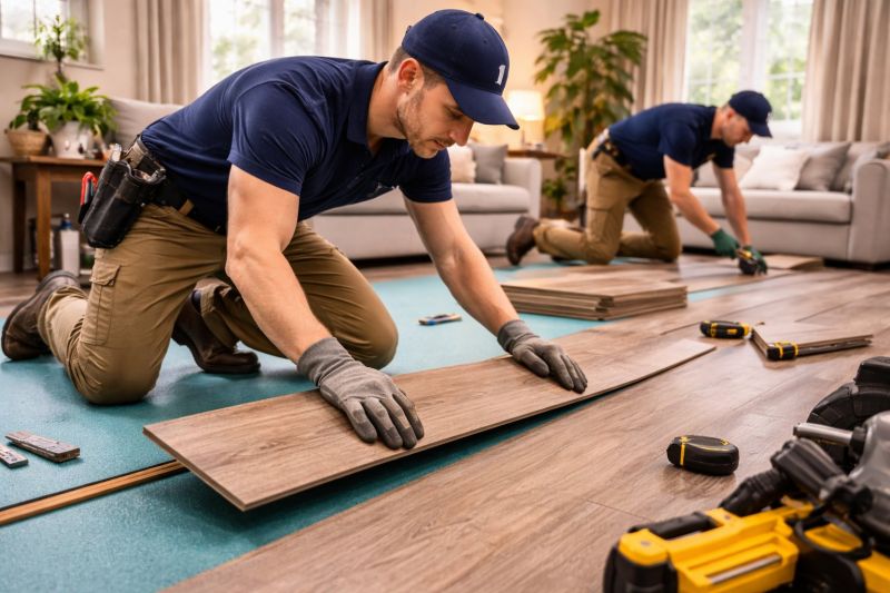 Laminate Floor Replacement in North Las Vegas, NV