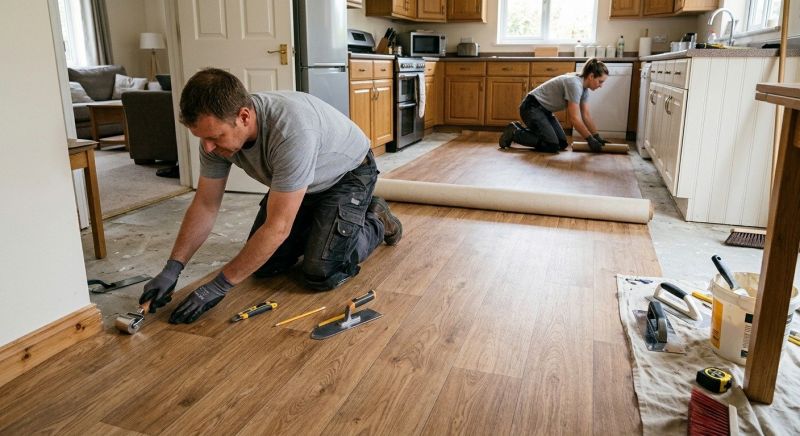 Linoleum Flooring Replacement in Las Vegas, NV