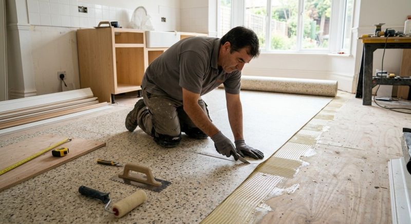 Linoleum Flooring Replacement in Las Vegas, NV
