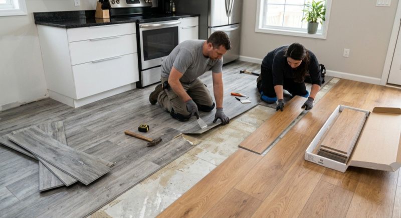 Vinyl Floor Replacement in Las Vegas, NV