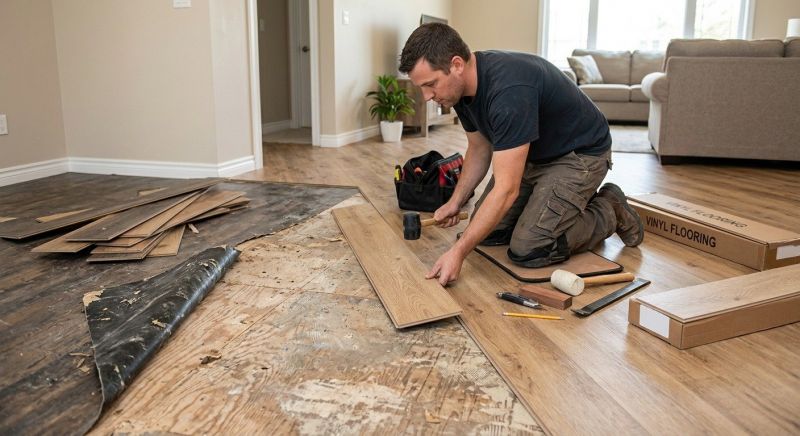 Vinyl Floor Replacement in Las Vegas, NV